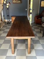 Antico Tavolo Fratino in Legno Massello con Cassetto