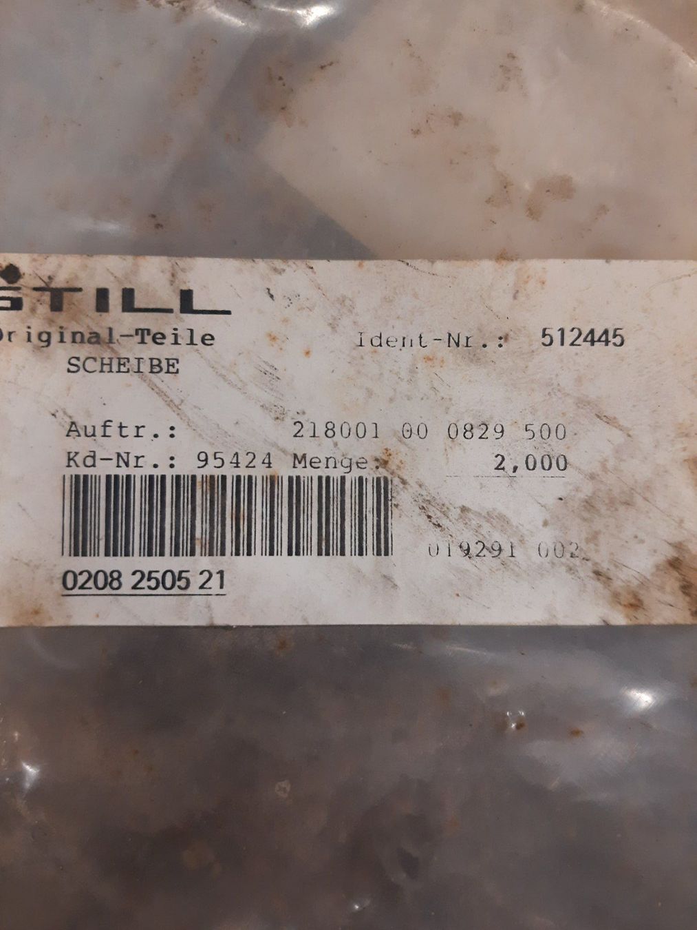 Still Carrelli elevatori e a forche: Befestigungsblech zu Still Stapler – Nuovo (secondo la descrizione) da Eschlikon TG venduto da Freitech.2015 3