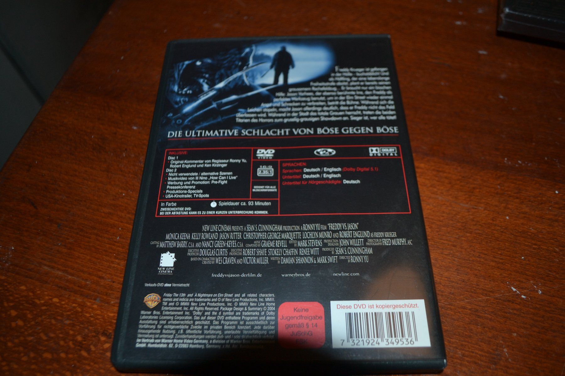 Tutti i DVDs: Freddy vs. Jason (DVD) – Usato da Laupen ZH venduto da chefdom 1