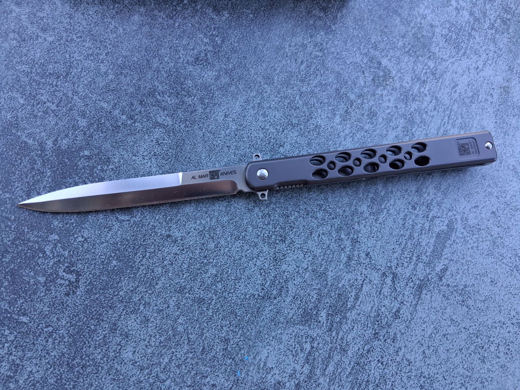 Accessori: Al Mar Quiksteel 4 Messer – Nuovo e nell'imballaggio originale da Bern venduto da Micshap 1