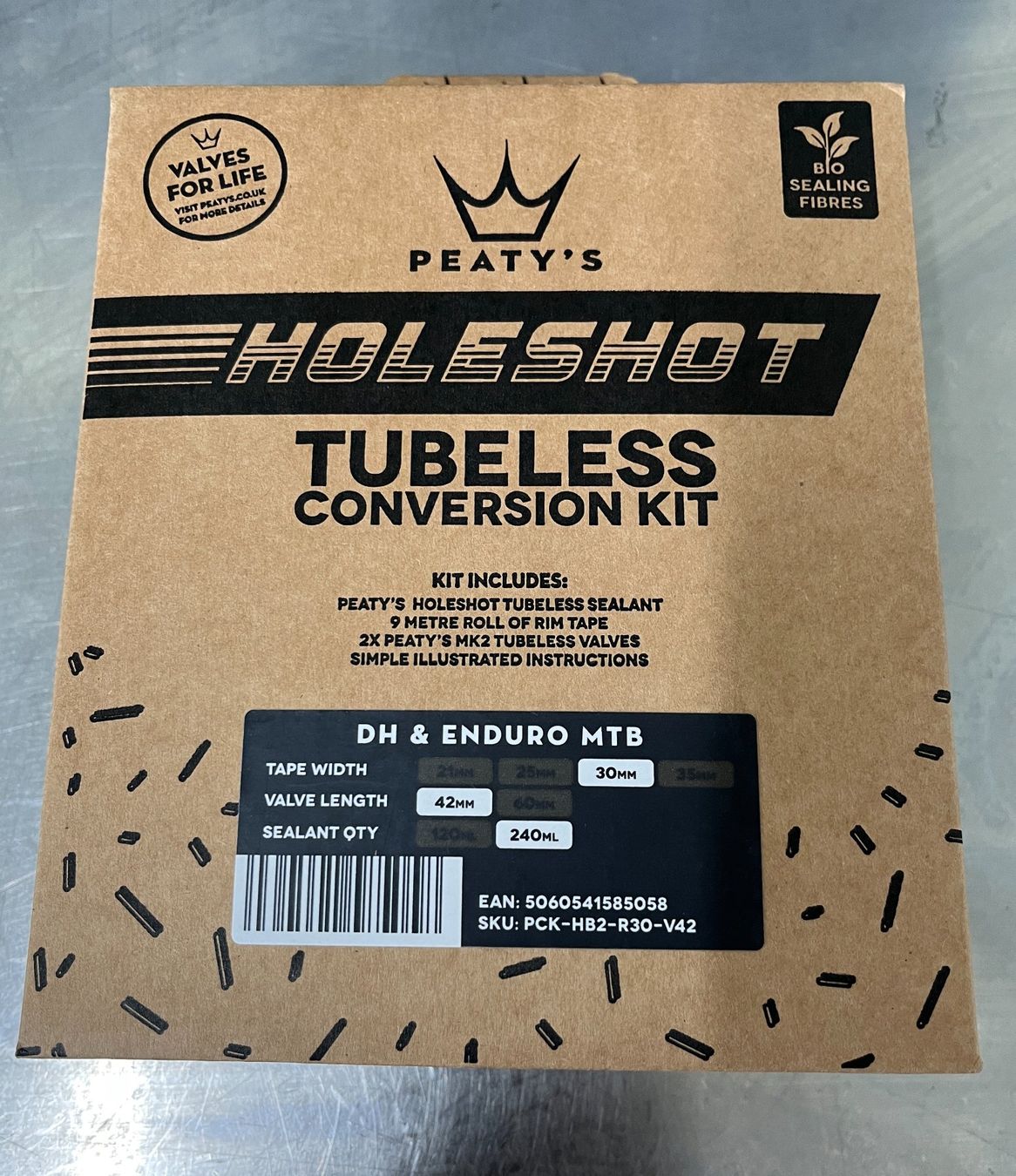 Ersatzteile: Peaty's Reifendichtmittel Conversion Kit Holeshot TL Enduro – Neu und originalverpackt aus Mörigen von Jimmiz