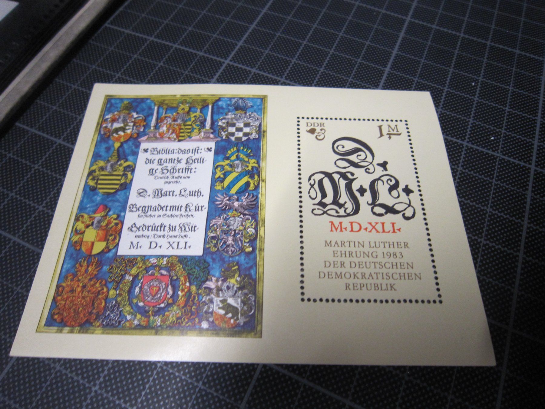 Tous les timbres: DDR schöner Block – D'occasion à Giubiasco par sal_9j6w
