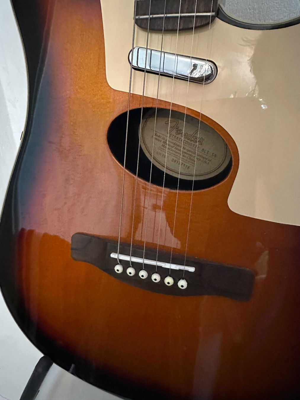 Musikinstrumente: Fender Stratocoustic – Gebraucht aus Münchenstein von Colo52 4
