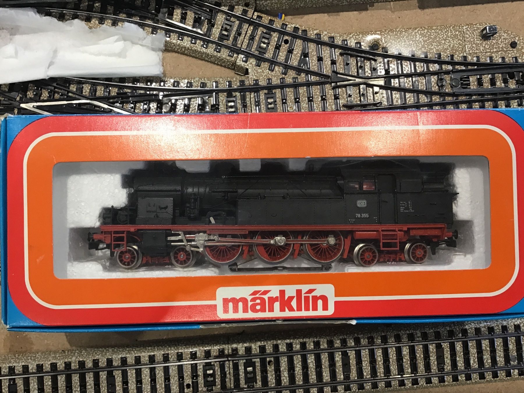 Märklin Modellini di ferrovie: Märklin H0 3106 Dampflok BR 78 DB, – Usato da Männedorf venduto da Modellbau-wyss 2