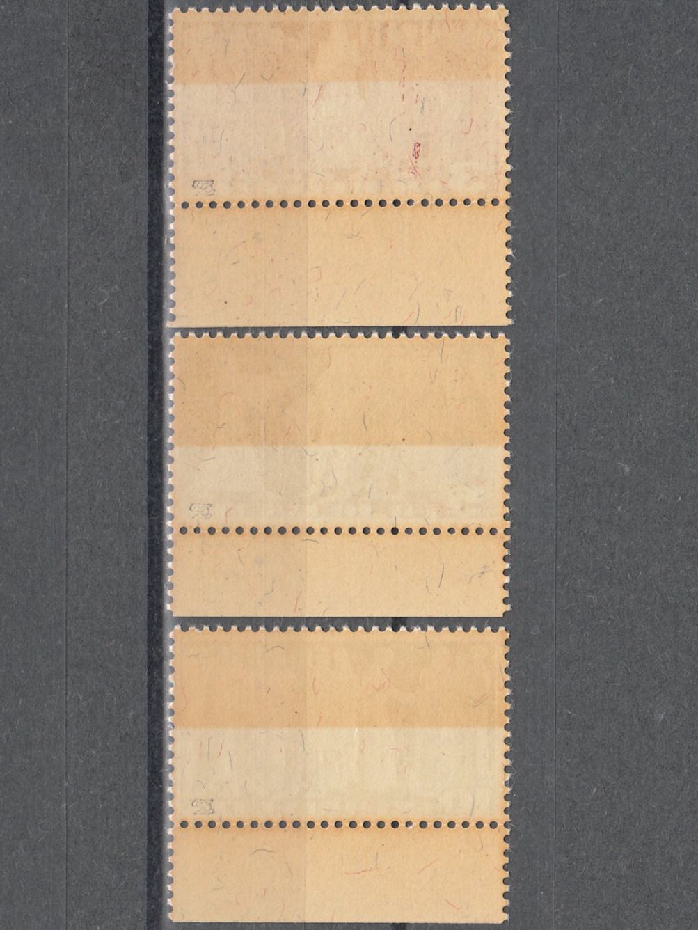 Alle Briefmarken: SBK D V 19 - 21 mit Eck-ET Genève, Kat. Fr. 265.- – Gebraucht aus Bürglen TG von StampGraf 1
