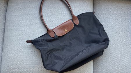 Longchamp large Le Pilage tote bag
