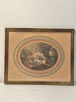 Vintage "Le Triomphe de L'enfance" Framed Print