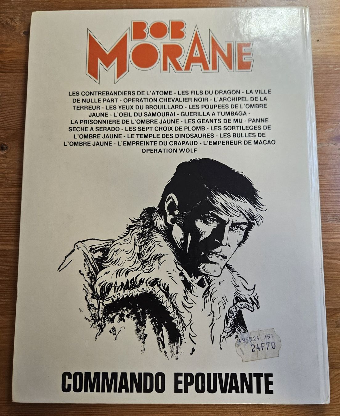 Bob Morane N 29 EO (T.B.E.) (Lombard) Commando épouvante (D'occasion) à ...