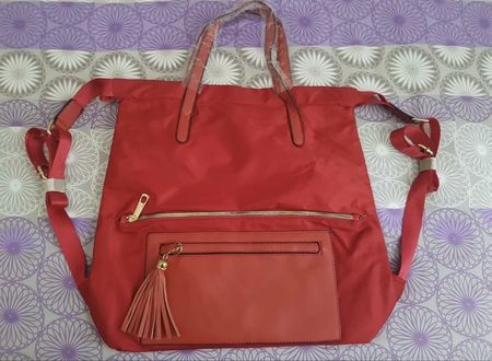 Tasche oder Rucksack