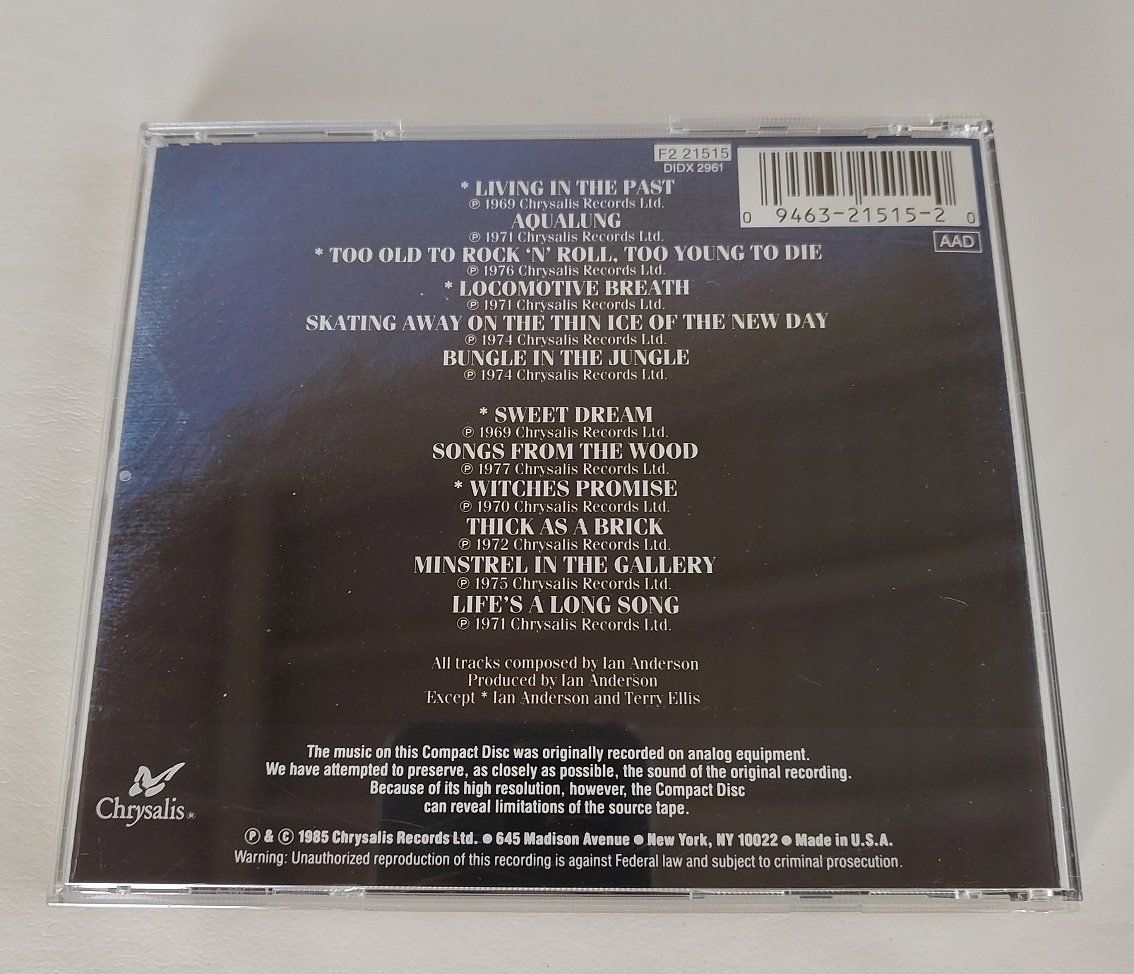 CD: CD Jethro Tull - Original Masters – Usato da Buchs ZH venduto da Bighusky 1
