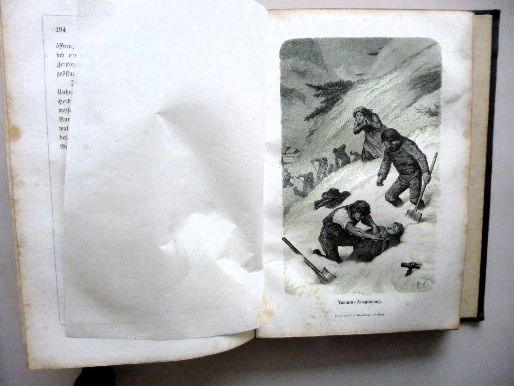 Libri: BERLEPSCH H.A. - Die ALPEN - 1861 - Illustriert – Usato da Uster venduto da schepus23 8