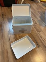 Zellet Medizinkoffer weiss Metall