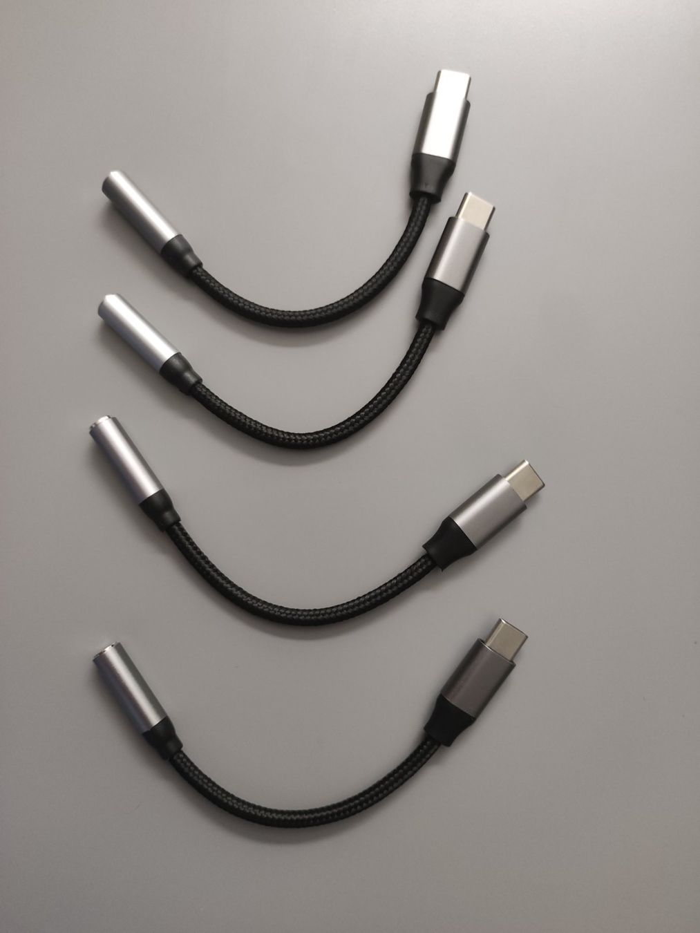 Unità & Adattatore: USB Typ C zu 3.5mm Kopfhörer Jack Aux Adapter / 4 Stk. – Nuovo (secondo la descrizione) da Watt venduto da MG_Products