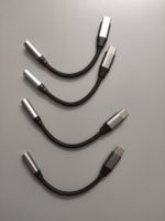 USB Typ C zu 3.5mm Kopfhörer Jack Aux Adapter / 4 Stk.
