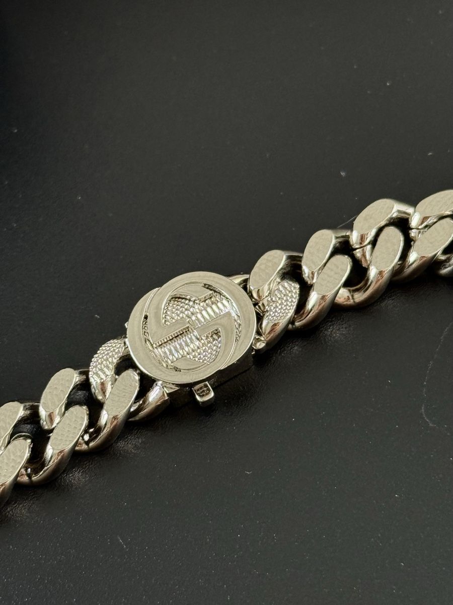 Gucci Catenine: Gucci Script Halskette – Nuovo e nell'imballaggio originale da Kilchberg ZH venduto da LuxuryVault 2