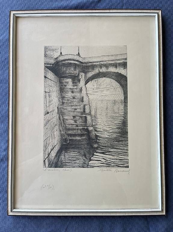 Grafica & Litografie: Lithographie Aurèle Barraud  – Usato da Neuchâtel venduto da pat_8dbd