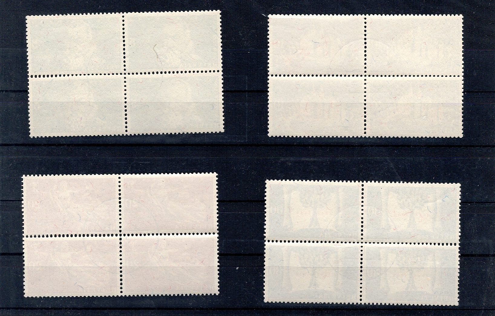 Tutti i francobolli: CH-Briefmarke,  Vierer Blocks 1948 – Usato da Wald ZH venduto da solda86ld 1