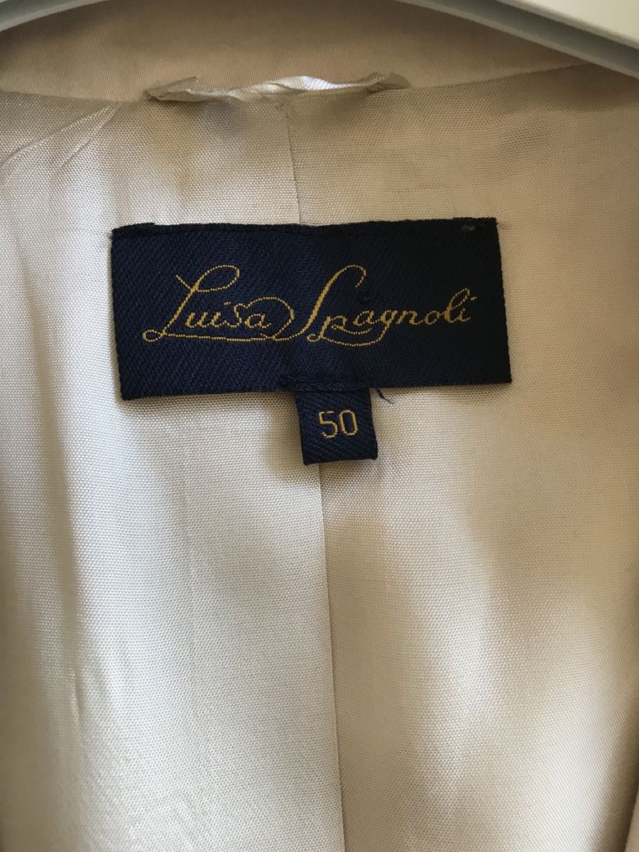Giacche: Veste élégante Luisa Spagnoli, T50 IT, beige clair – Nuovo (secondo la descrizione) da Morges venduto da sandy069 4