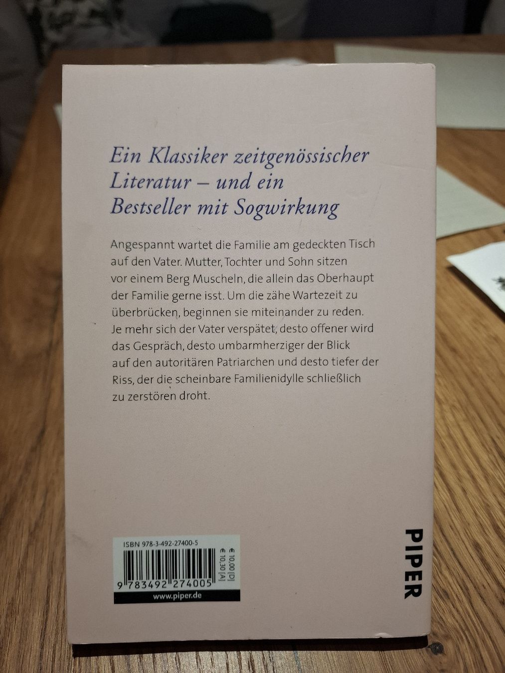 Bücher: Birgit Vanderbeke Das Muschelessen  gebrauchter Zustand – Gebraucht aus Windisch von SamTheCam 1