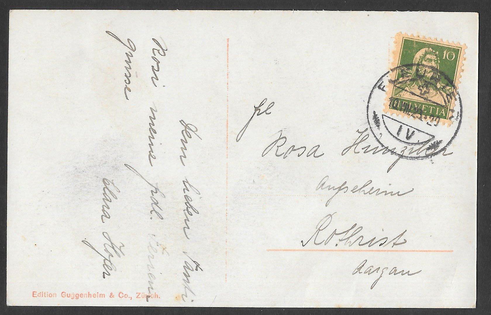Cartoline postali: Fleurier  Vue générale – Usato da Olten venduto da clotaldi 1
