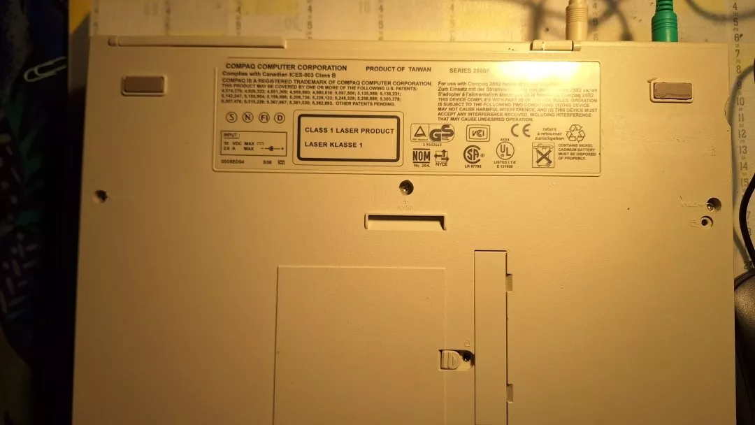 Compaq Notebook: Compaq LTE5400 – Usato da Waldenburg venduto da Thower 3