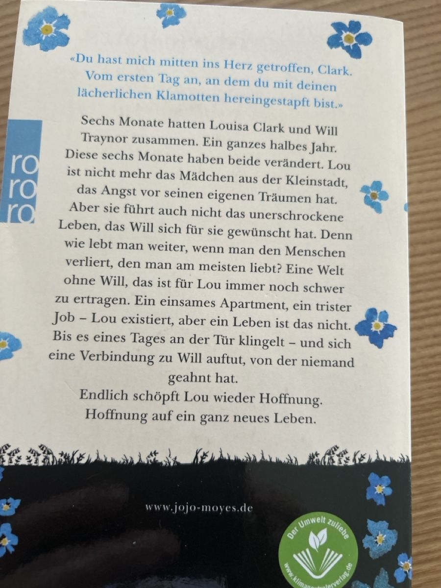 Bücher: Jojo Moyes 📚 zwei Romane – Gebraucht aus Sachseln von Mbueffel 1