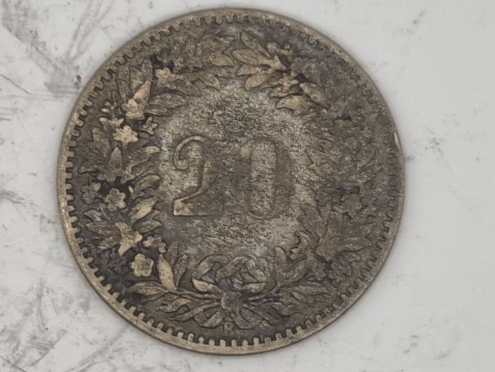 Tutti le monete: 20 rappen 1858 – Usato da Bure venduto da chap981 2