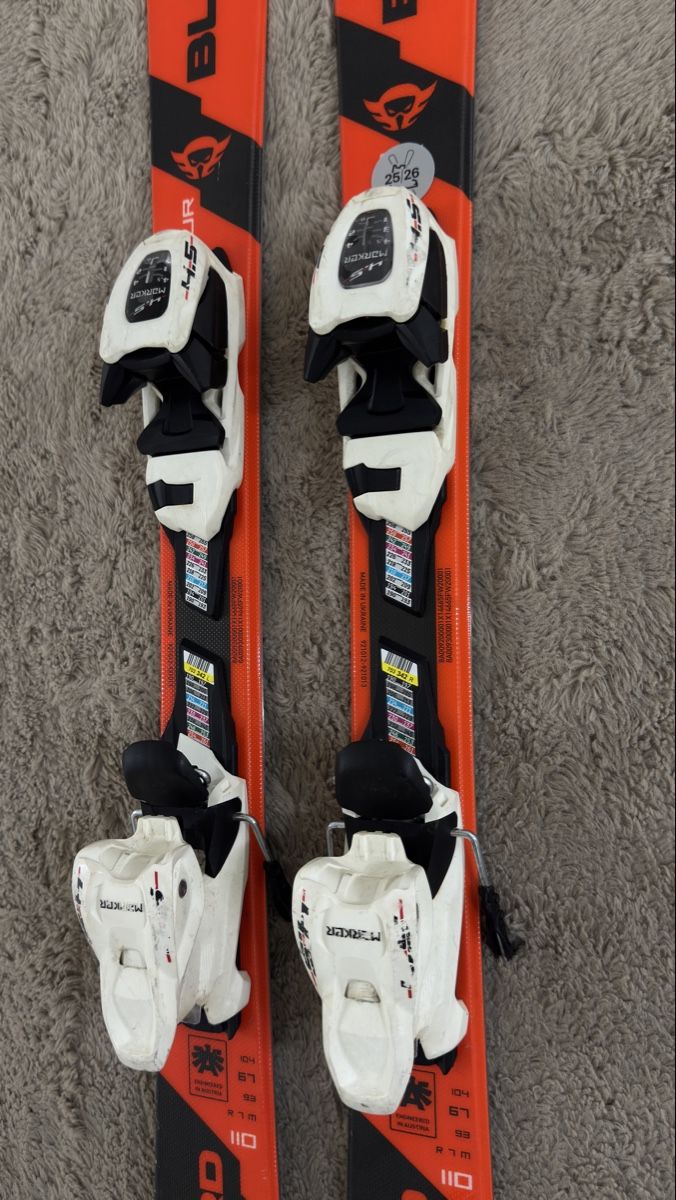 Blizzard Sci: Kinderski Blizzard Firebird 110 cm mit Marker Bindung – Usato da Dietlikon venduto da kickboxer_999 2