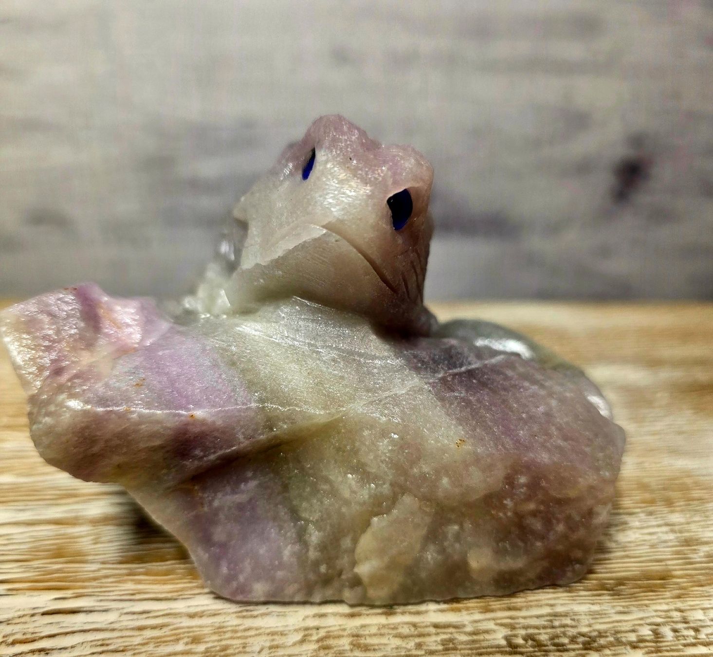 Mineralien & Heilsteine: Fluorit Eidechse 460g – Neu und originalverpackt aus Matzingen von Shay_Crystalz 2