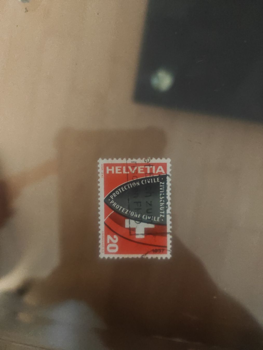 Alle Briefmarken: briefmarke Helvetia  – Gebraucht aus Suhr von chr_db22