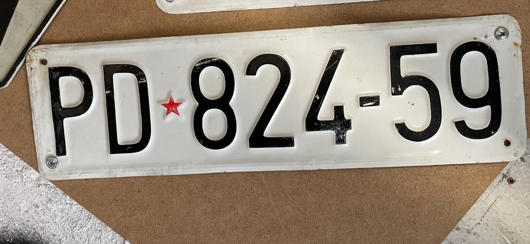 Insegne: Yugoslawien Autonummer – Usato da St. Gallen venduto da alexa89 1