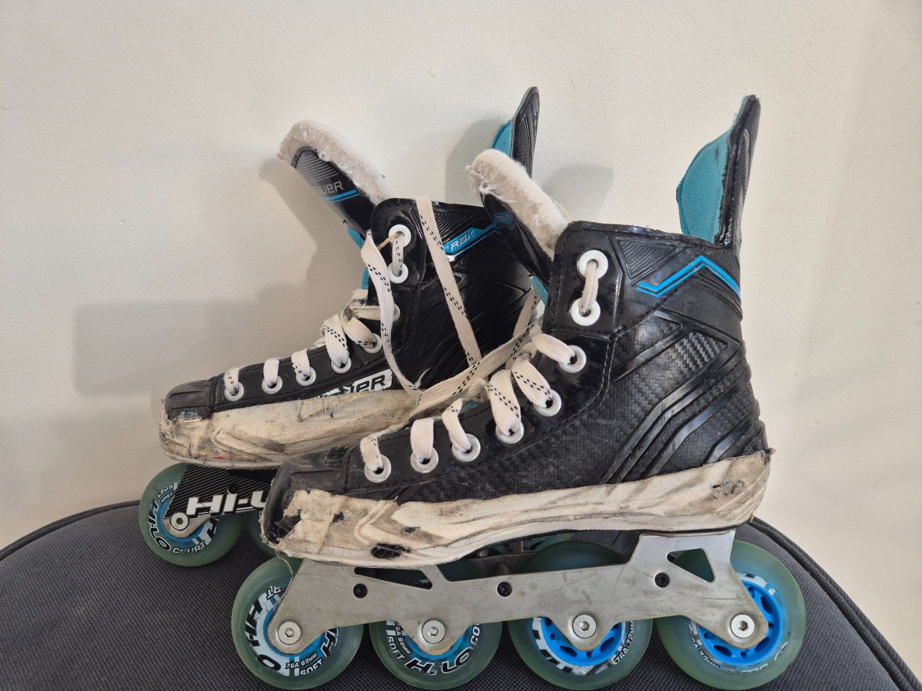 Bauer Pattini in linea & Pattini a rotelle: Patins Inline Bauer RSX Taille 3 = 36 – Usato da Delémont venduto da Bibten