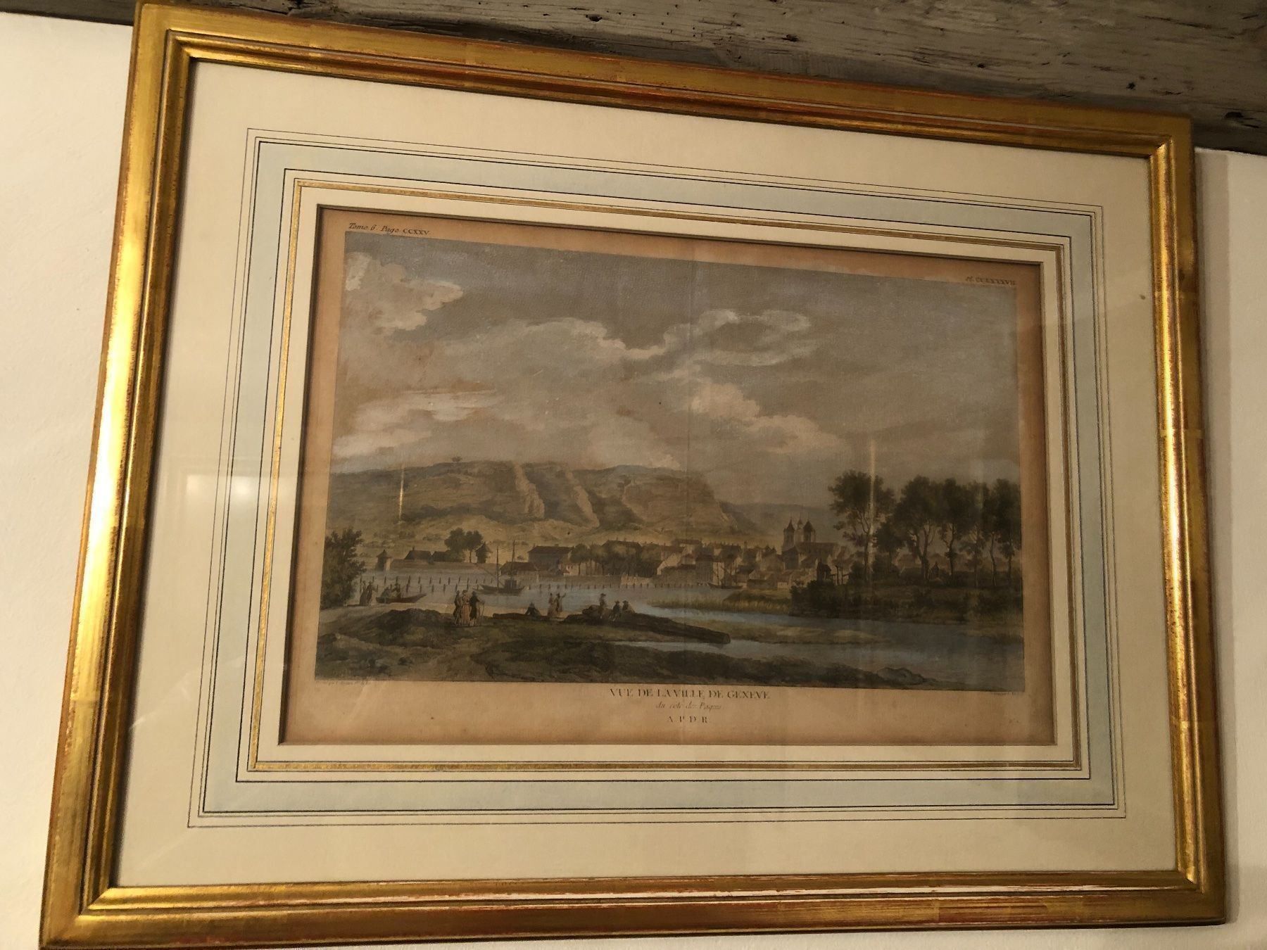 Poster & Bilder: N.PERIGNON. Vue de la ville de GENEVE. – Gebraucht aus Wald ZH von mlnt 2