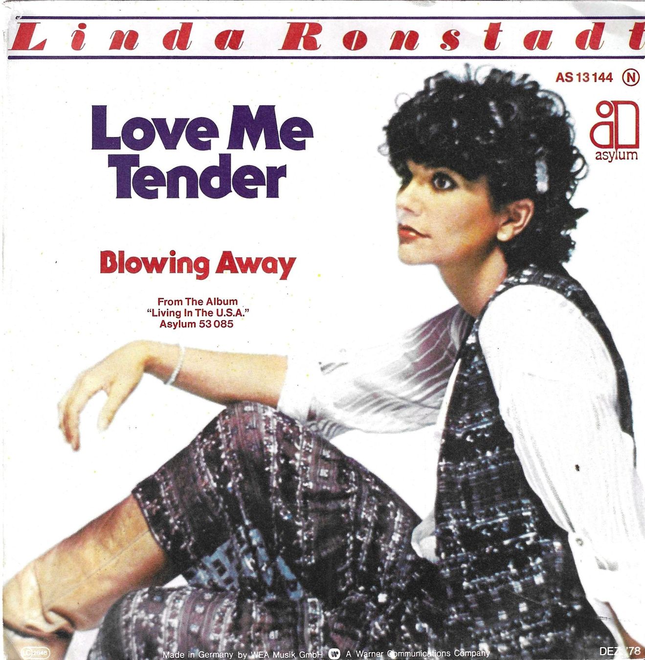 Dischi in vinile: Linda Ronstadt - Love Me Tender – Usato da Savagnier venduto da Ne2065