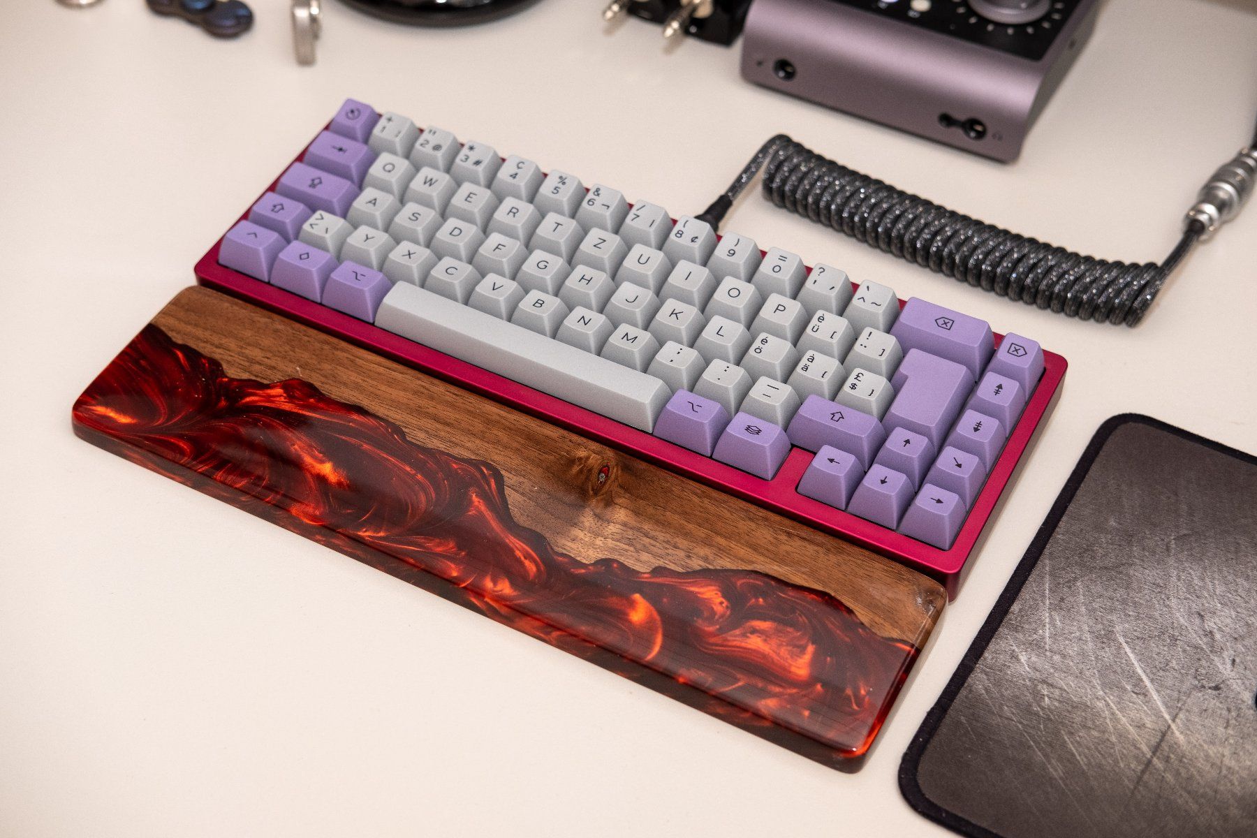 Epoxy Keyboard Wrist Rest Rot | Tastatur Handgelenkauflage (Neu (gemäss ...
