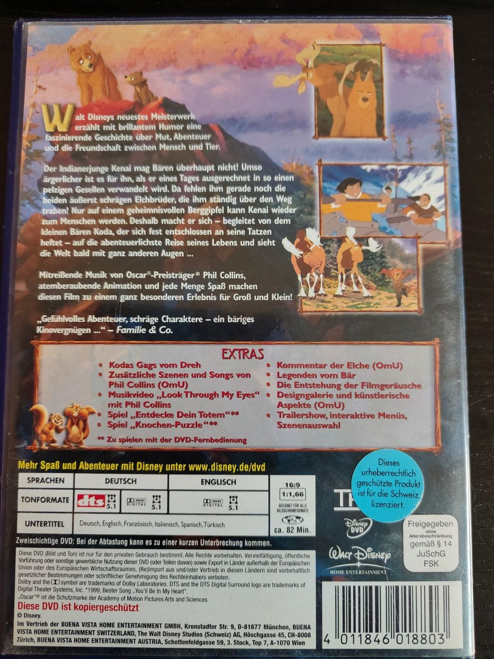 Tutti i DVDs: Bären Brüder - Walt Disney – Usato da Grünenmatt venduto da Roesi6 1