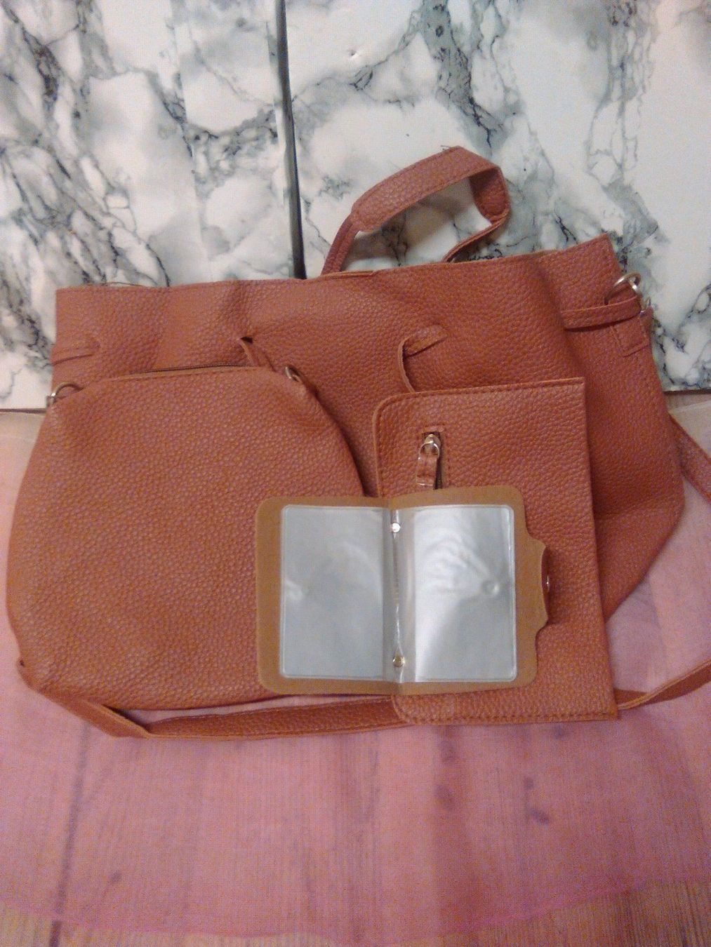 Borse da donna: DAMEN HANDTASCHEN ;;BEIGE;4STÜCK – Nuovo (secondo la descrizione) da Basel venduto da bijoutrie_4