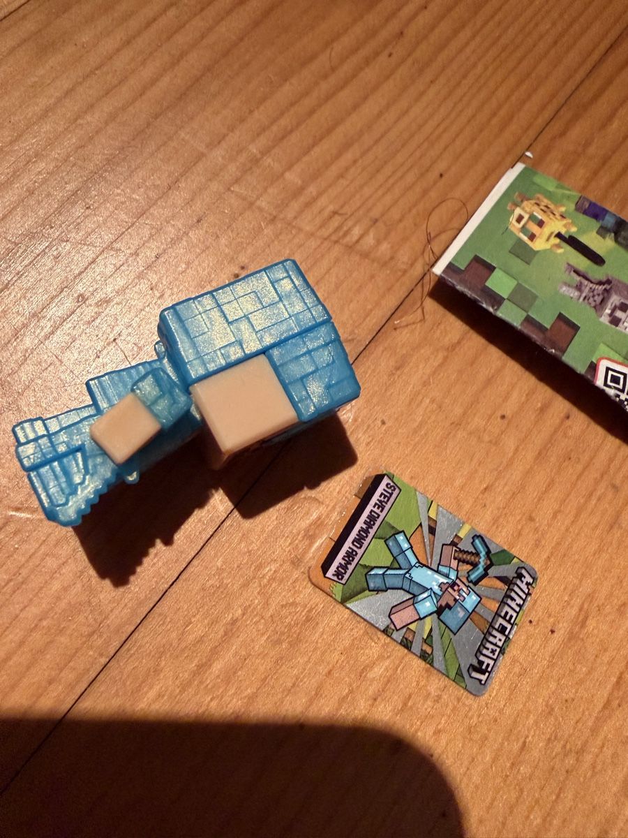 Giocattoli: Minecraft, Steve diamant armor, Kinder Joy  – Nuovo e nell'imballaggio originale da Rochefort venduto da ise_c7lc 1