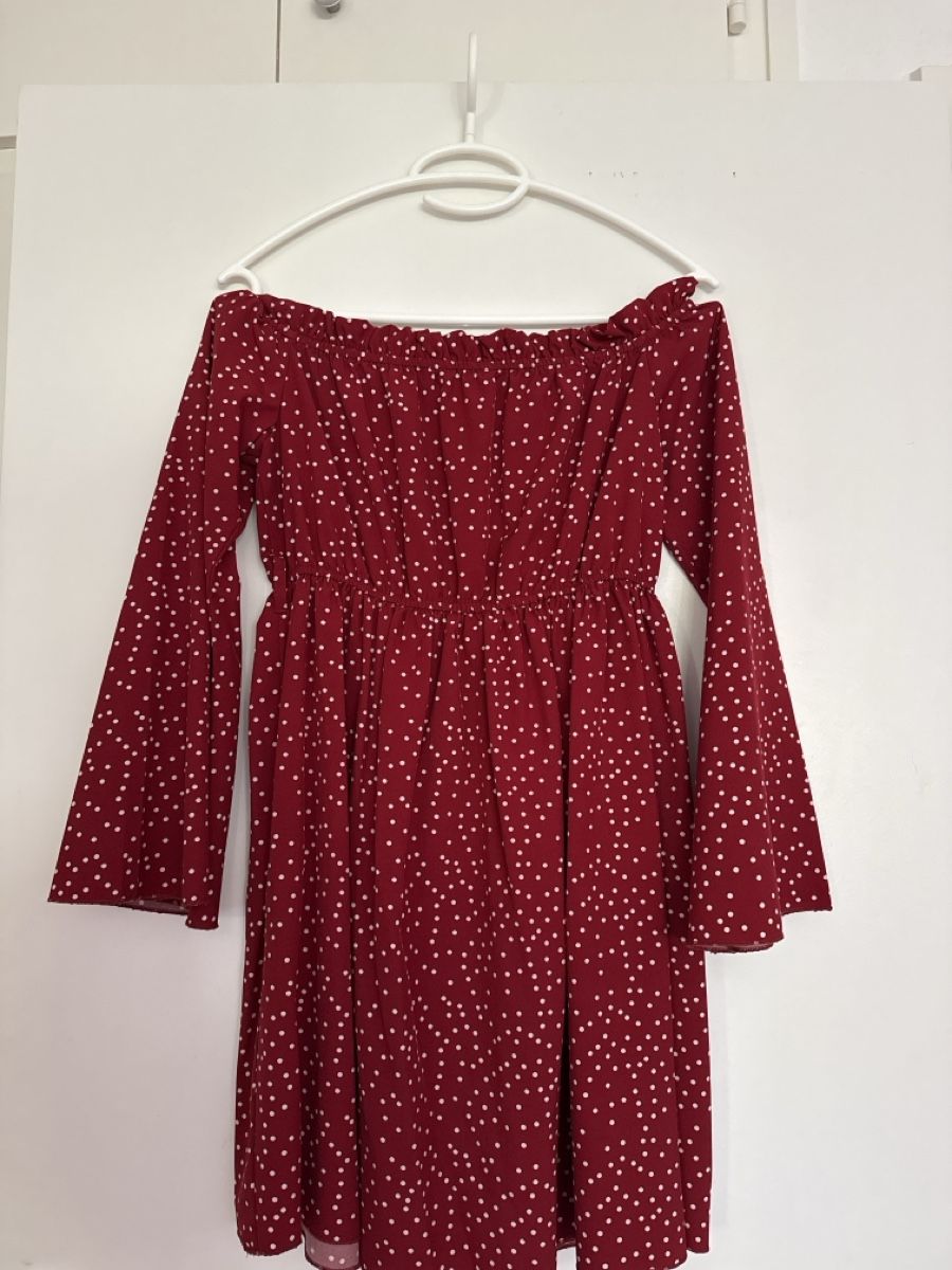 Vestiti: Robe rouge à pois blanc – Usato da Cartigny venduto da Kelly.11 1