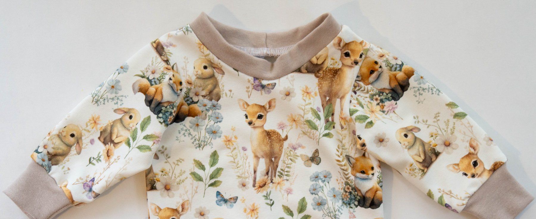 Maglioni & Felpe: Sweat Pullover mit süssen Waldtieren  Gr.50/56 - NEU – Nuovo e nell'imballaggio originale da Zürich venduto da sambaum 2