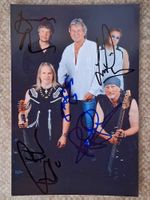Deep Purple - Original in person Autogramm auf Foto