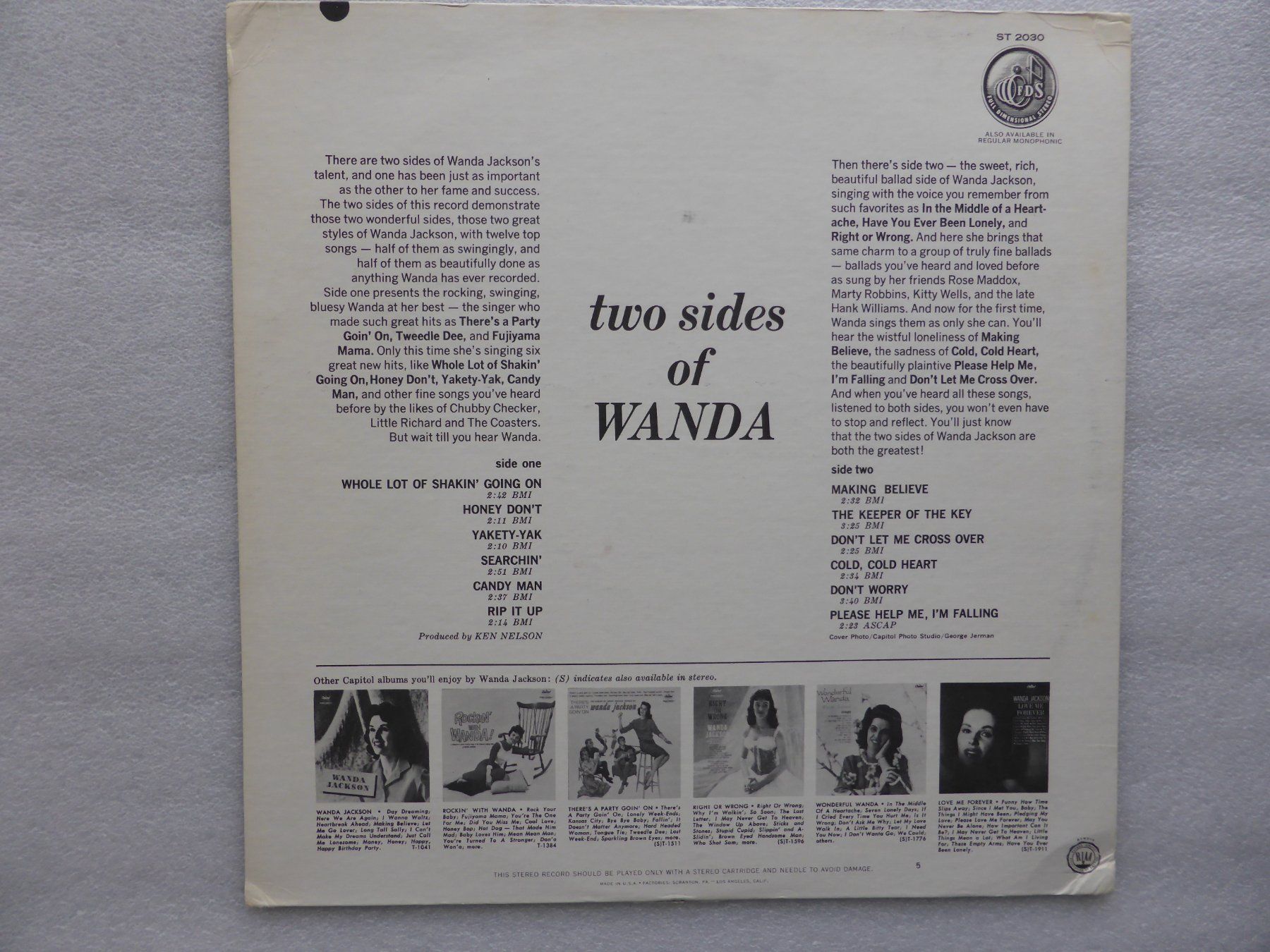 Dischi in vinile: VINYL  LP   WANDA JACKSON – Usato da Küssnacht am Rigi venduto da Sunnestrahl 3