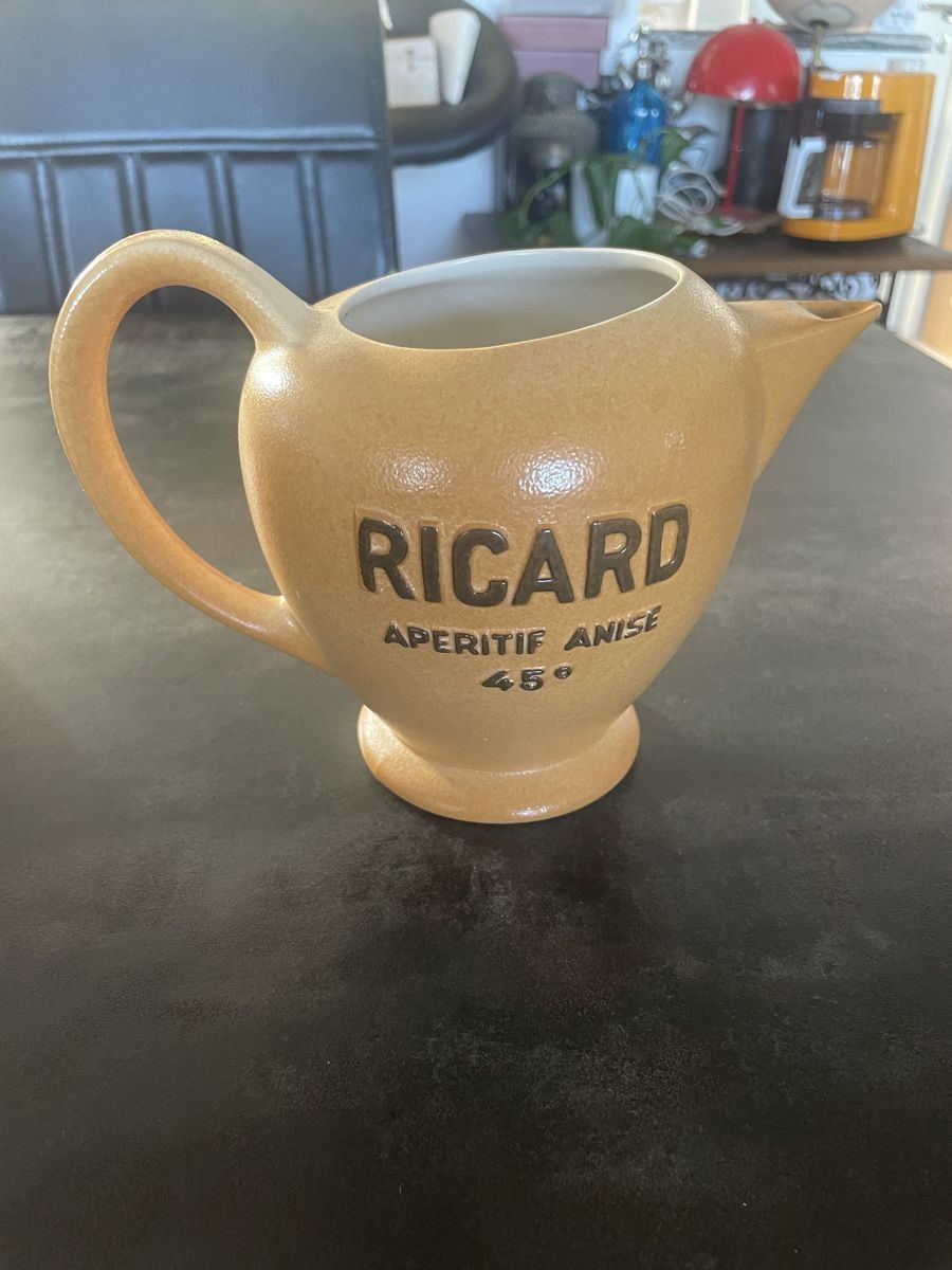 Ricard Caraffe: Carafe Pichet Ricard 1L – Usato da Vallamand venduto da Bricbracbroc82 1