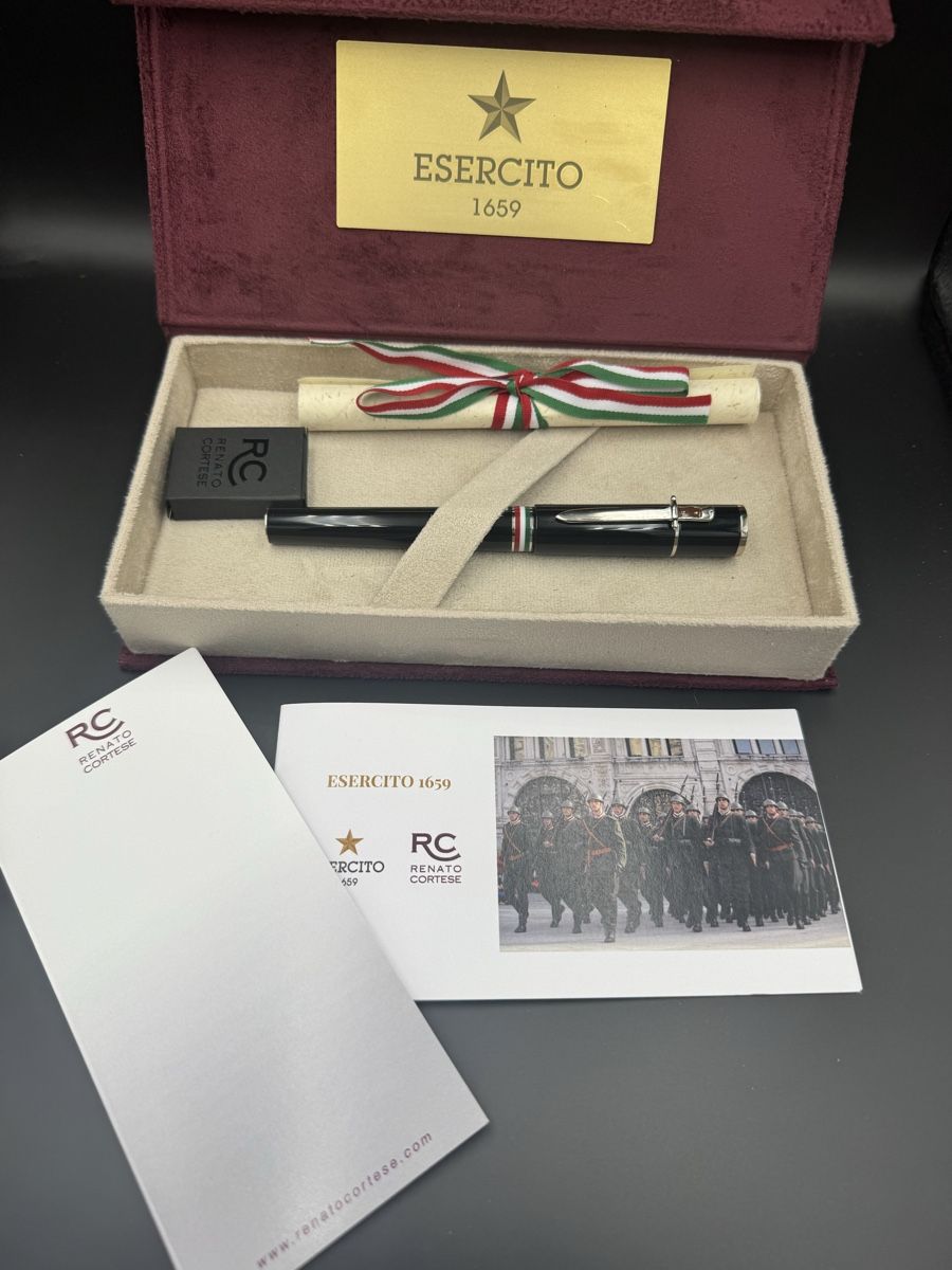Penna & Evidenziatori: Renato Cortese Esercito 1659 Füller – Nuovo e nell'imballaggio originale da Beringen venduto da fountenpen1976 5