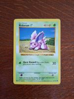 Pokemon Nidoran Base Set Shadowless 55/102