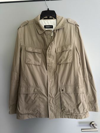 Strellson Herren Jacke Gr. 50 Top Zustand - Beige/Khaki