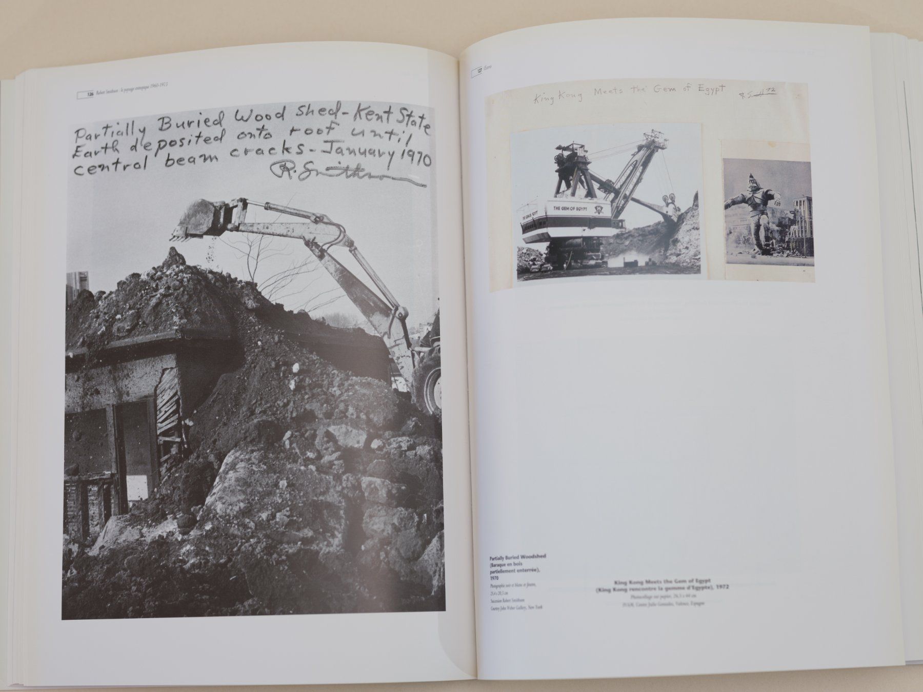 Libri: ROBERT SMITHSON - LE PAYSAGE ENTROPIQUE – Usato da Zürich venduto da 000rk 3