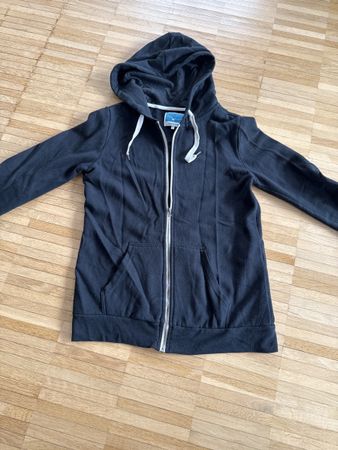 Schwarzer Kapuzenpullover Twintip Gr. M