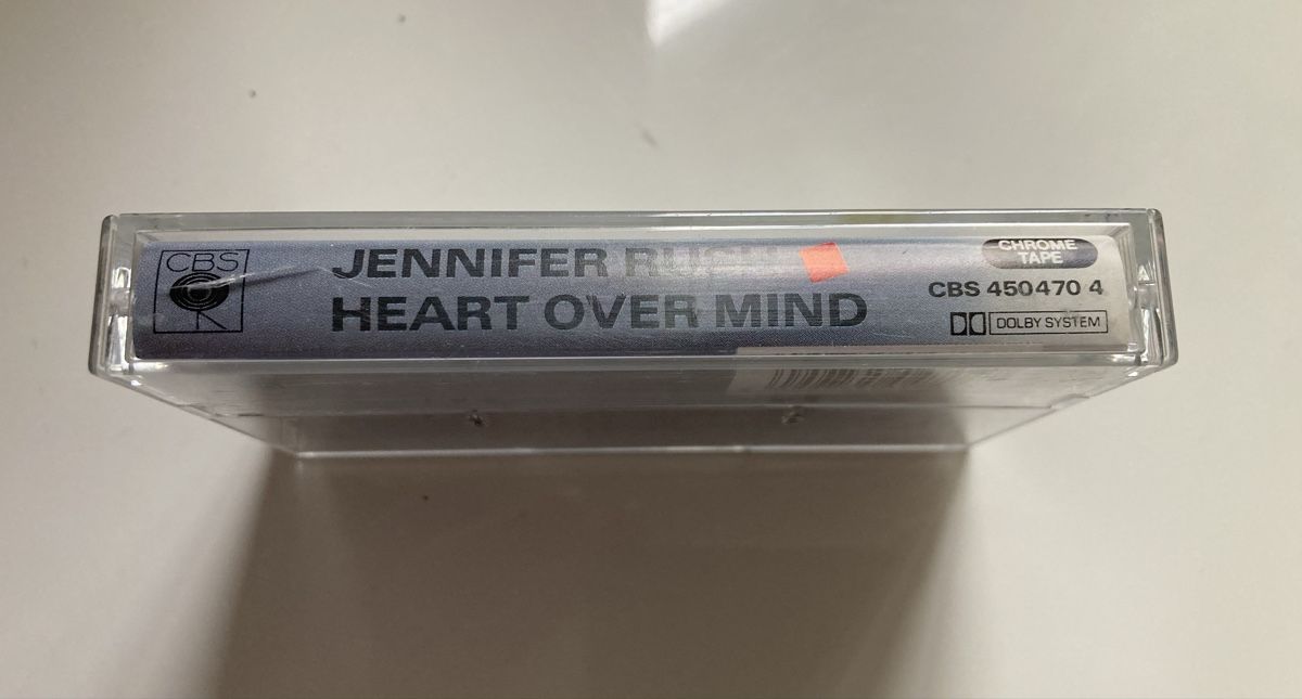 Musicassette: Jennifer Rush Heart Over Mind Musikkassette – Usato da Rombach venduto da polymerase01 2