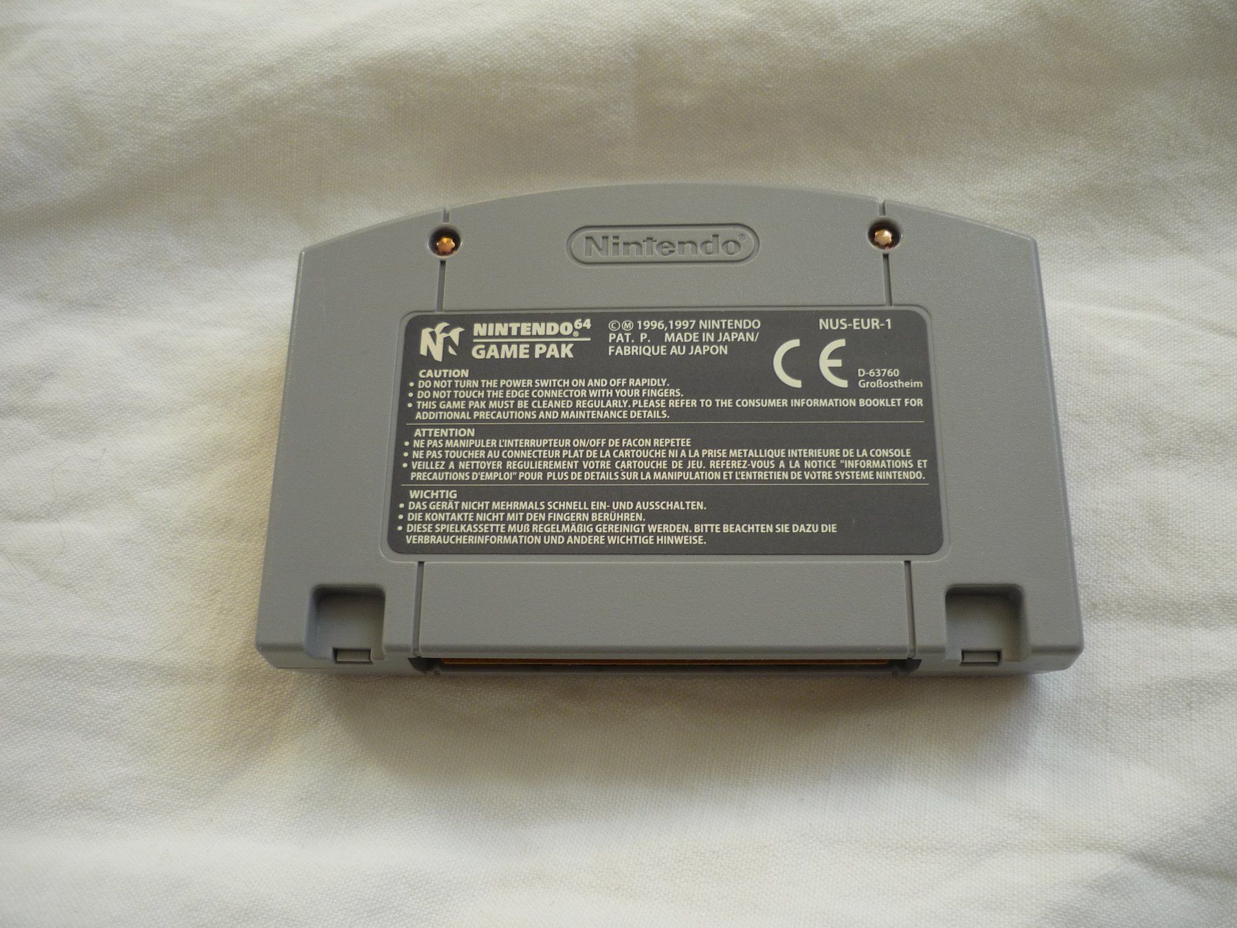 Nintendo Jeux: Nintendo 64 Spiel - Roadsters – D'occasion à Beringen par Flatretriever 1